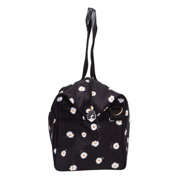 Alice & Olivia x FabFitFun Daisy Print Duffle Bag - Picture 8 of 11